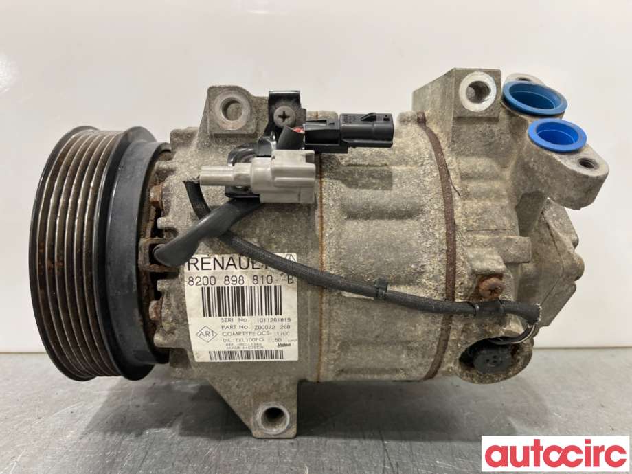 Aircondition kompressor til Renault Laguna 2011-2014 Type III, Fase 2 (RENAULT|7711497037|DCS-17EC|8200898810)