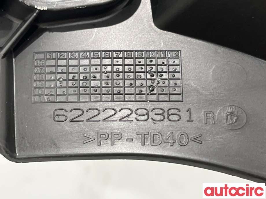 Diverse deler til Renault Laguna 2011-2014 Type III, Fase 2  (RENAULT|622904233R||622229361R)