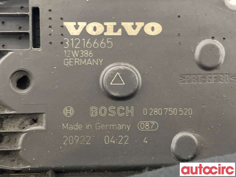 Spjeldhus til Volvo XC70 2008-2013 (Type II, Fase 1)  (VOLVO|31216665|0280750520)