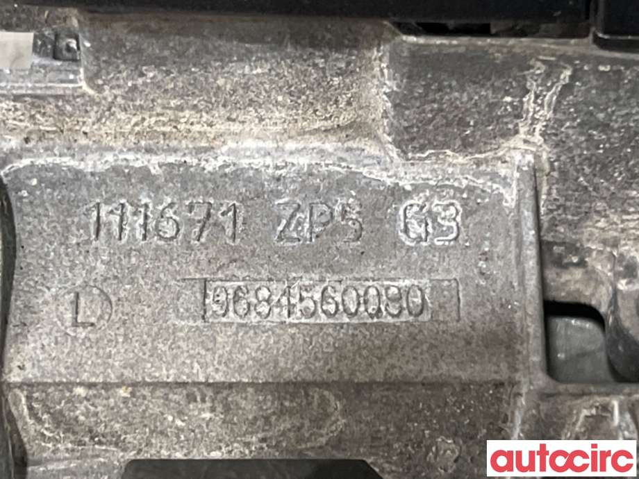 Dørhåndtak utv venstre bak til Peugeot 5008 2010-2017 (Type I)  (PEUGEOT|9101KH|9684560080|9109A7)