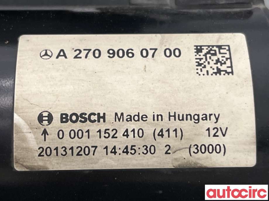 Starter til Mercedes A-Klasse 2012-2018 (W176) (W176) (MERCEDES|A2709060700|0001152410)