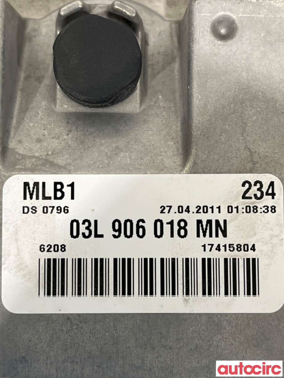 Styreenhet motor til Audi Q5 2008-2012 (Type I, Fase 1)  (AUDI|03L906018MN|0281017835|)