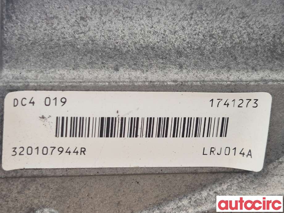 Girkasse automat til Renault Captur 2020-->> (Type II)  (RENAULT|320107944R|DC4|LRJ014A)