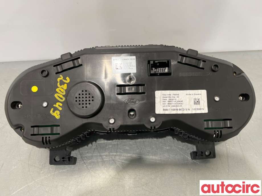 Instrumentpanel til Ford Focus 2011-2014 (Type III, Fase 1)  (FORD|1879756|16230615|BM5T-10849-BCD)