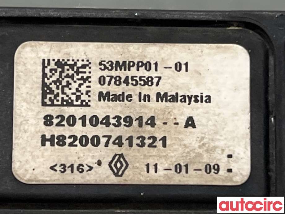Diverse deler til Renault Laguna 2011-2014 Type III, Fase 2  (RENAULT|8201043914||208152425R)