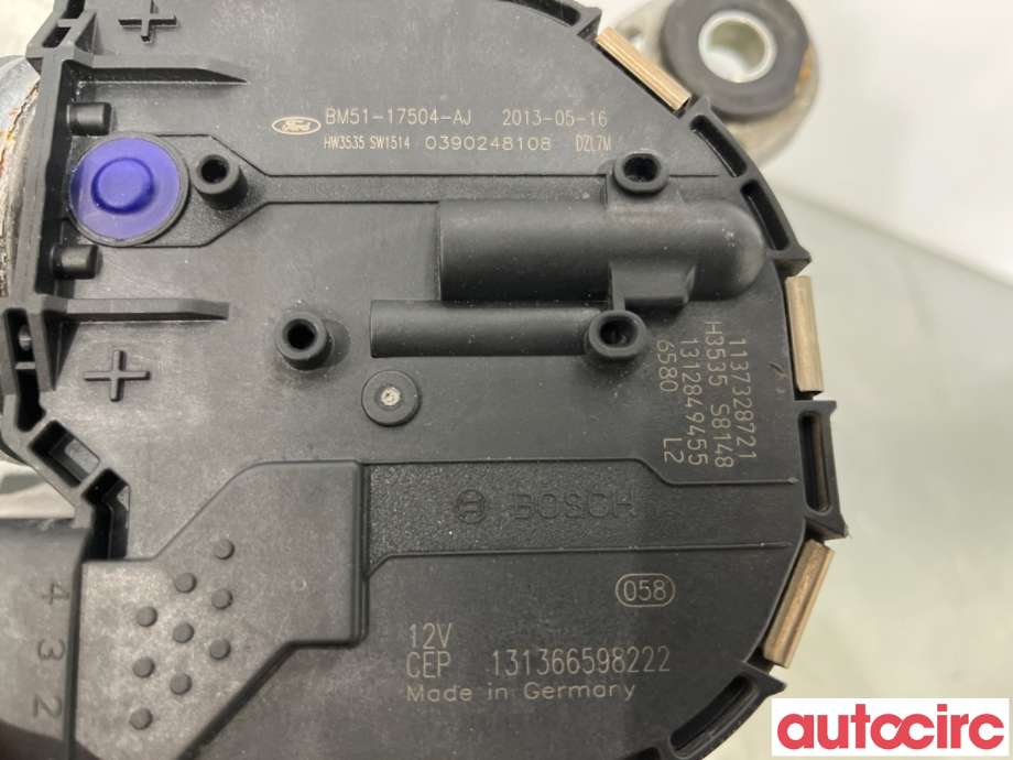 Viskermotor frontrute til Ford Focus 2011-2014 (Type III, Fase 1)  (FORD|2135607||BM51-17504-AJ)