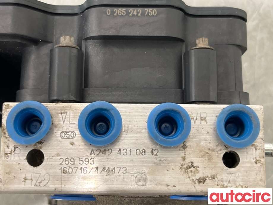 ABS sentral til Mercedes B-Klasse 2011-2018 (W246) (W246) (MERCEDES|A2424310912|0265242750|A2424310812)
