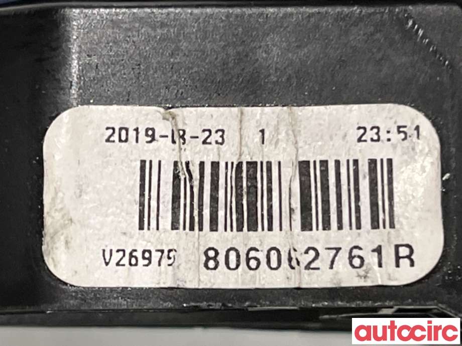 Dørhåndtak utv høyre bak til Renault Captur 2020-->> (Type II)  (RENAULT|806B02596R||806062761R)