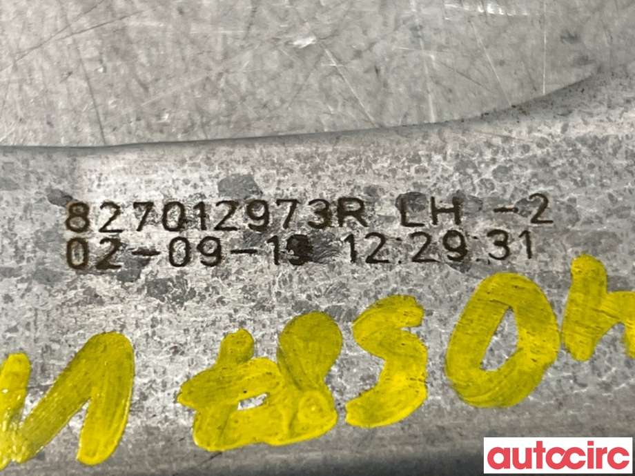 Ruteheis venstre bak til Renault Captur 2020-->> (Type II)  (RENAULT|827012973R|)