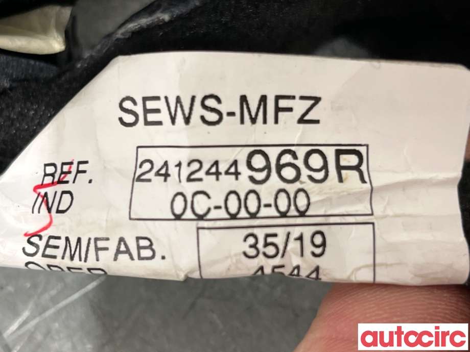 Ledningsnett til Renault Captur 2020-->> (Type II) (RENAULT|241244969R|)