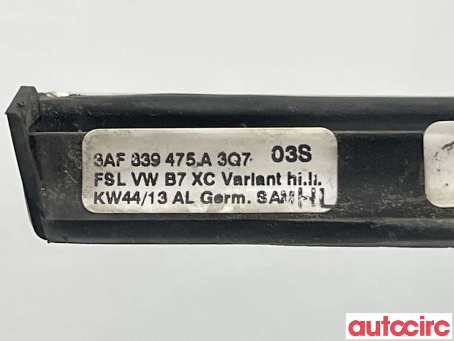 Lister til VW Passat 2011-2015 (B7) (B7) (VOLKSWAGEN|3AF839475A|)