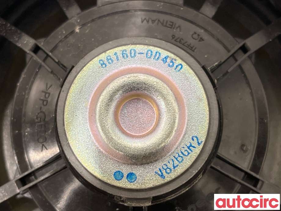 Bilstereo høyttaler til Toyota Yaris 2020-->> (Type IV)  (TOYOTA|861600D450||86160-0D450)