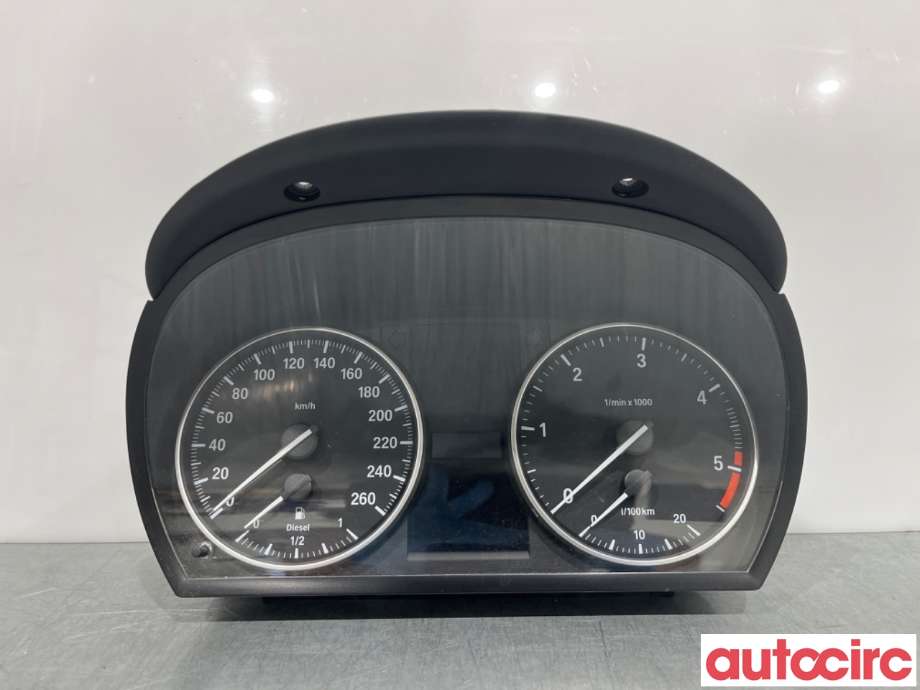 Instrumentpanel til BMW 3-Serie 2005-2011 (E90/E91/E92/E93) (E90/E91/E92/E93) (BMW|62109316127|)