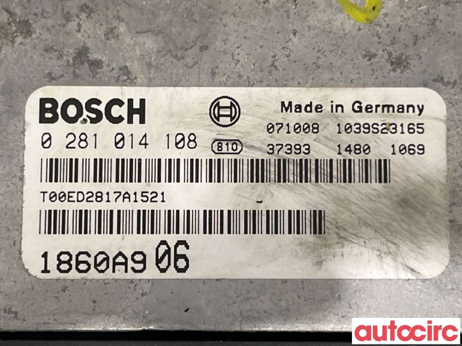 Styreenhet motor til Mitsubishi Outlander 2007-2010 (Type II, Fase 1) (MITSUBISHI|1860A906|0281014108)