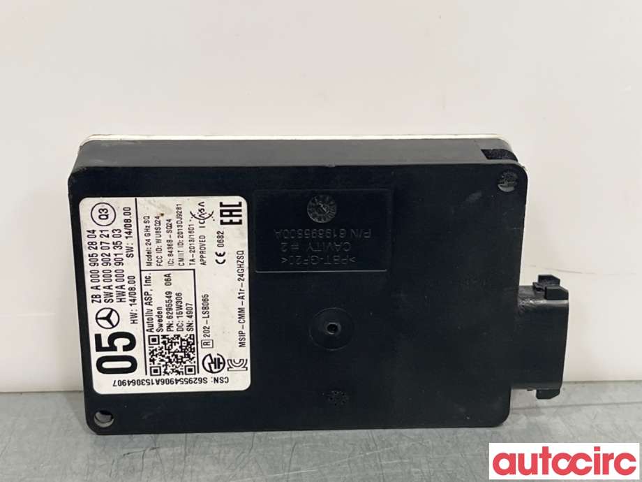 Sensor radar til Mercedes A-Klasse 2012-2018 (W176) (W176) (MERCEDES|A0009054907||A0009052804)