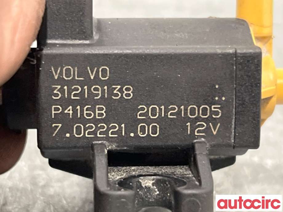 Vakuumventil til Volvo XC70 2008-2013 (Type II, Fase 1) (VOLVO|31219138|70222100)