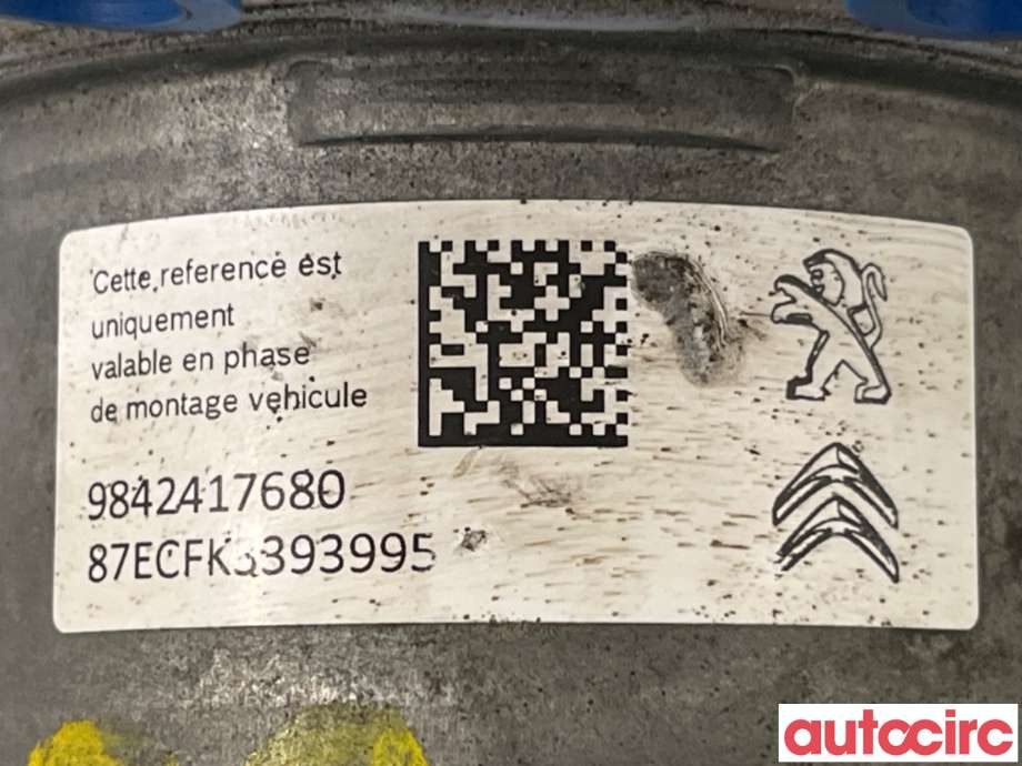 ABS sentral til Peugeot 2008 2019-->> (Type II)  (PEUGEOT|1682799880|0265295176|9824311280)
