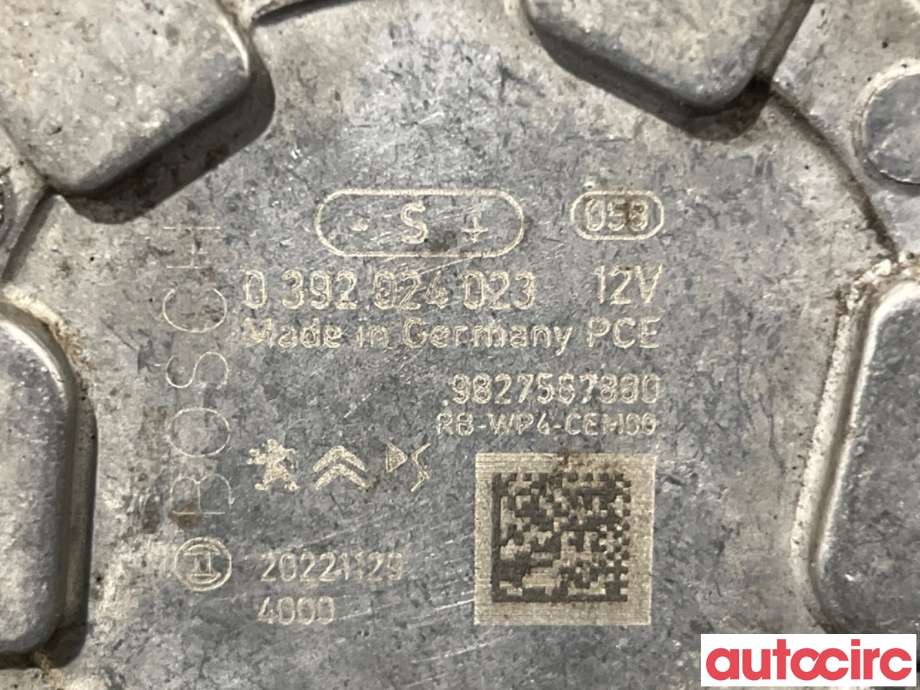Sirkulasjonspumpe til Peugeot 2008 2019-->> (Type II)  (PEUGEOT|9827567880|0392024023)