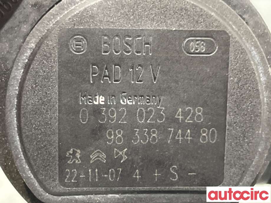 Sirkulasjonspumpe til Peugeot 2008 2019-->> (Type II)  (PEUGEOT|9833874480|0392023428)