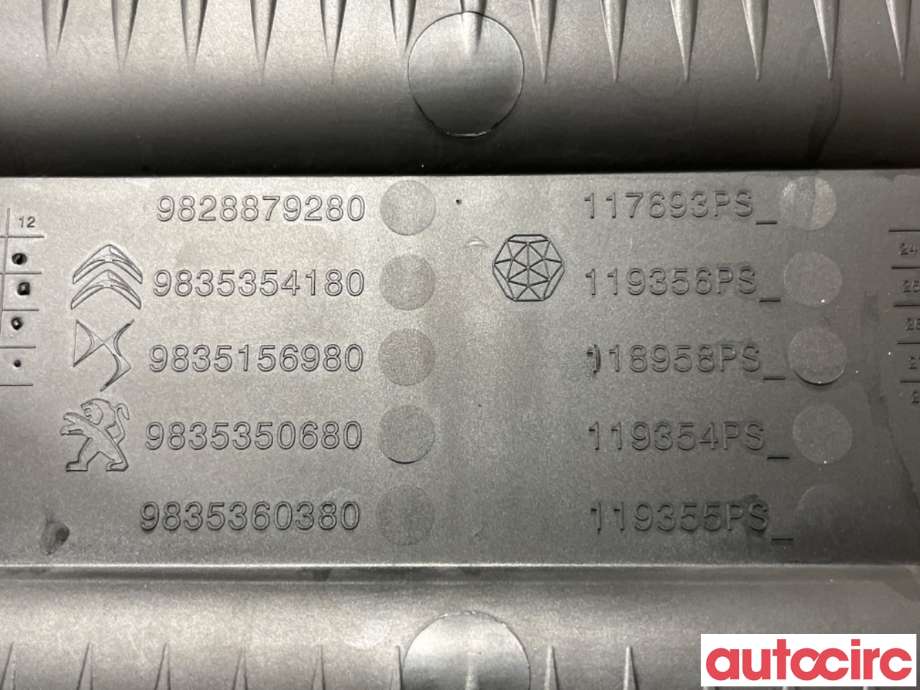 Motordeksel over motor til Peugeot 2008 2019-->> (Type II)  (PEUGEOT|9828879280|)