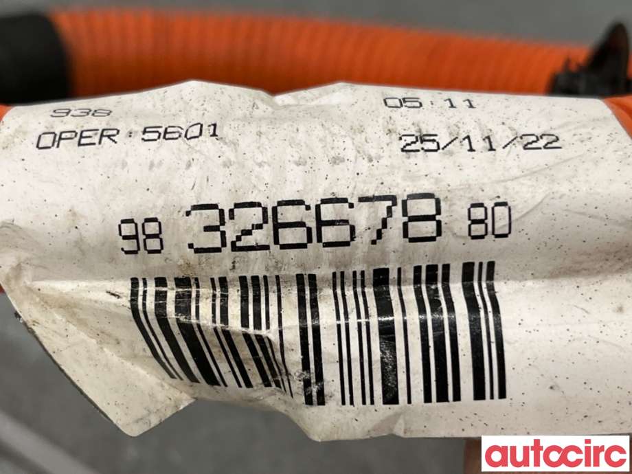 Kabel høy volt (HV) hybrid til Peugeot 2008 2019-->> (Type II)  (PEUGEOT|9832667880|)