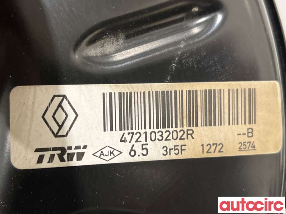 Bremsekraft-forsterker til Renault Captur 2020-->> (Type II)  (RENAULT|472109056R||472103202R)