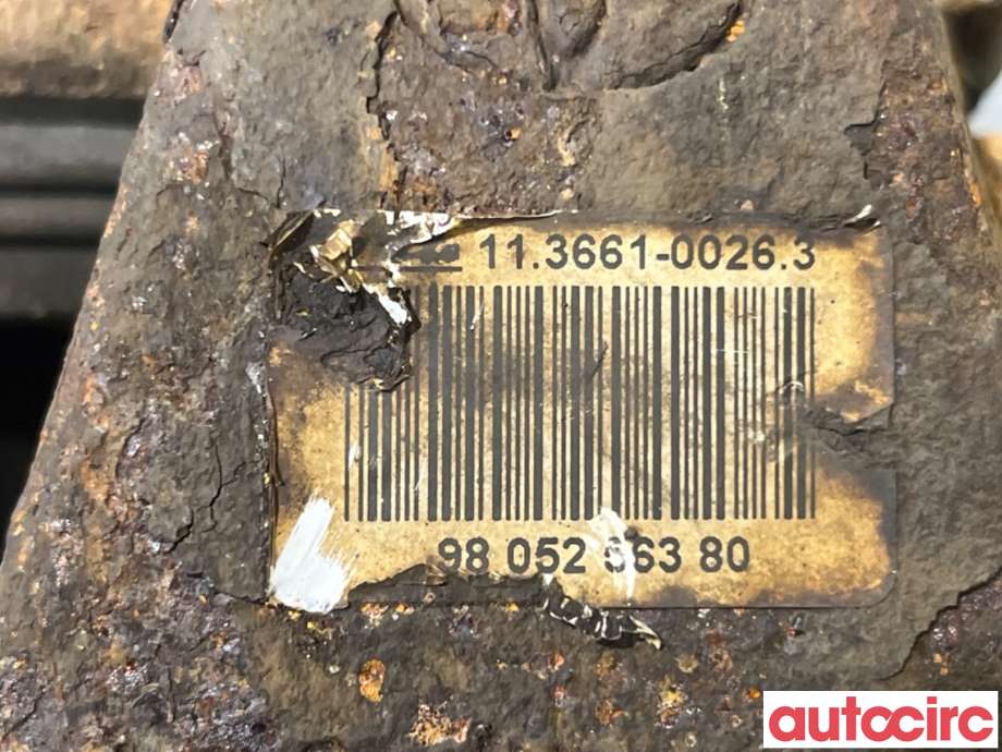 Bremsecaliper høyre foran til Peugeot Expert 2016-->> (Type III)  (PEUGEOT|1651761480|113661-00263|9805256380)