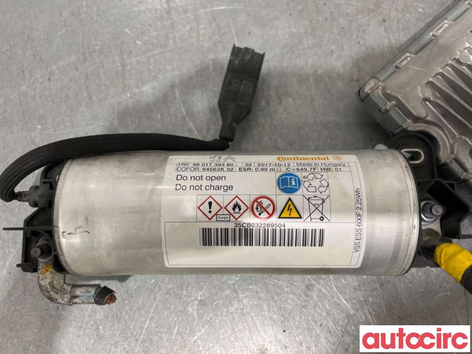 Styreenhet tenning til Peugeot Expert 2016-->> (Type III)  (PEUGEOT|9818459680|94563K|9802096780)