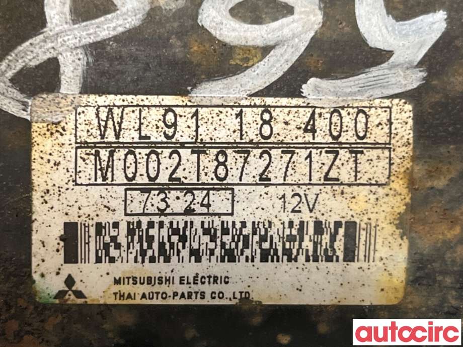 Starter diesel til Ford Ranger (Europa) 2007-2011  (FORD (US)|1756803|M002T87271ZT|WL9118400)