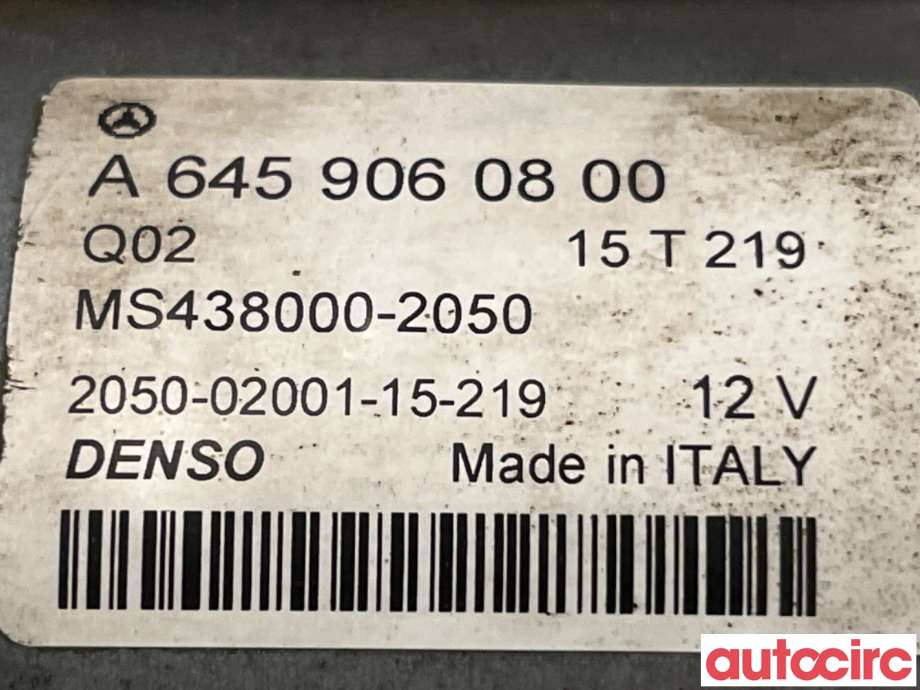 Starter til Mercedes A-Klasse 2012-2018 (W176) (W176) (MERCEDES|A6459060800|MS438000-2050)