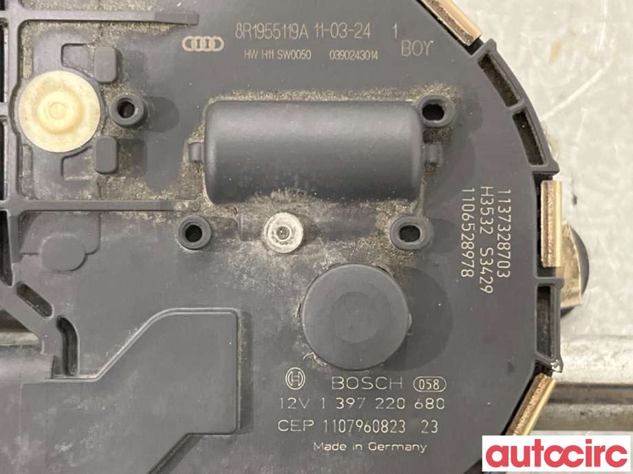 Viskermotor frontrute til Audi Q5 2008-2012 (Type I, Fase 1)  (AUDI|8R1955023D|1397220680)