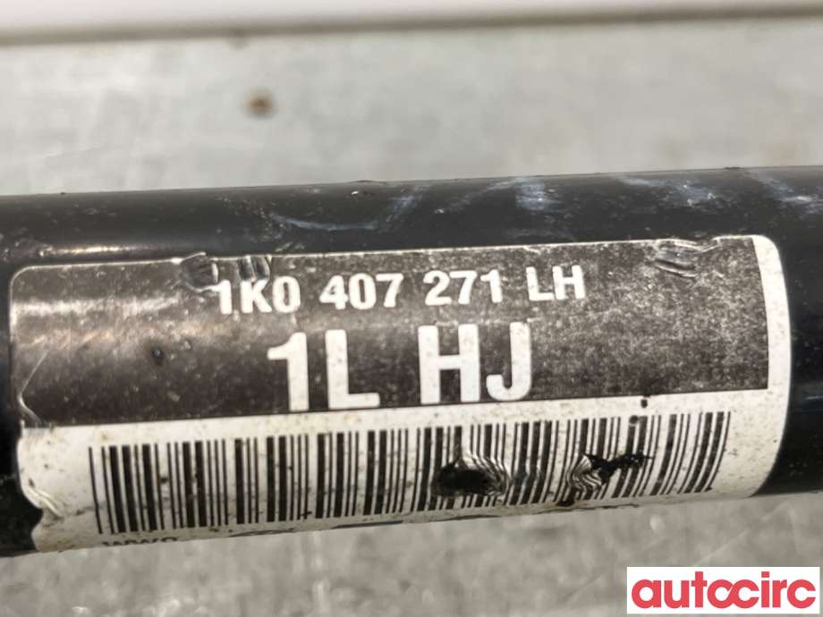 Drivaksel venstre foran til VW Passat 2011-2015 (B7) (B7) (VOLKSWAGEN|1K0407763X|1K0407271LH|1K0407271KB)