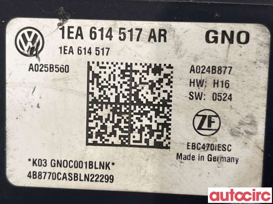 ABS sentral til VW ID.3 2020-->> (VOLKSWAGEN|1EA614517AR|)