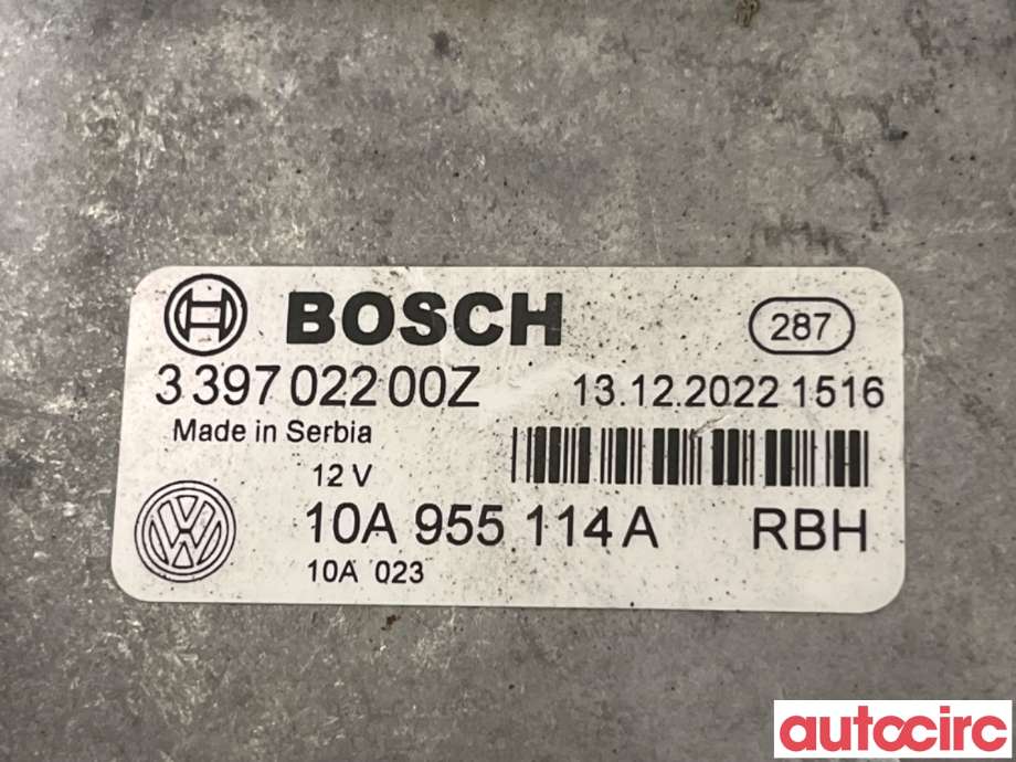 Viskermotor frontrute til VW ID.3 2020-->>  (VOLKSWAGEN|10A955114A|1397226020)