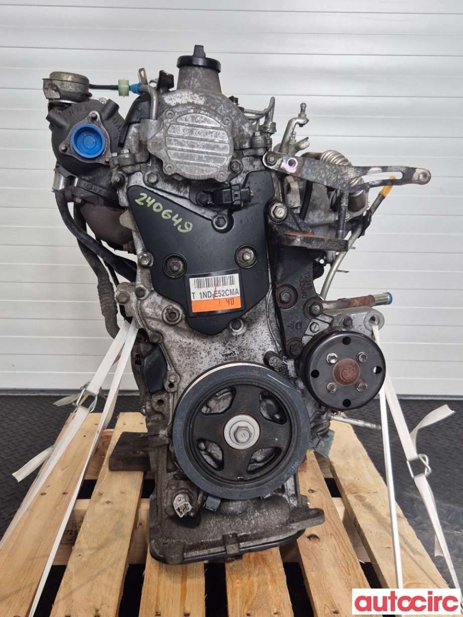 Motor diesel til Toyota Auris 2007-2010 (Type I, Fase 1)  (TOYOTA|1900033260|1ND-TV|1ND-E52CMA)