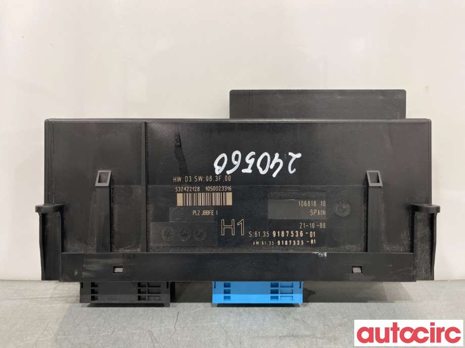 Styreenhet comfort (BCM) til BMW 3-Serie 2005-2011 (E90/E91/E92/E93) (E90/E91/E92/E93) (BMW|61359364819||61359187536)