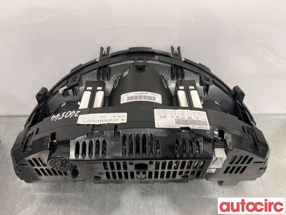 Instrumentpanel til Mercedes E-Klasse 2009-2013 (Fase 1) (W212) (W212) (MERCEDES|A2129004904|A2C53346467|A2125409547)