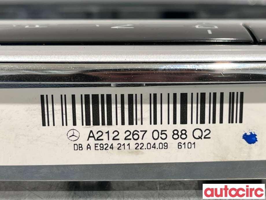 Diverse deler til Mercedes E-Klasse 2009-2013 (Fase 1) (W212) (W212) (MERCEDES|A2122670588|)