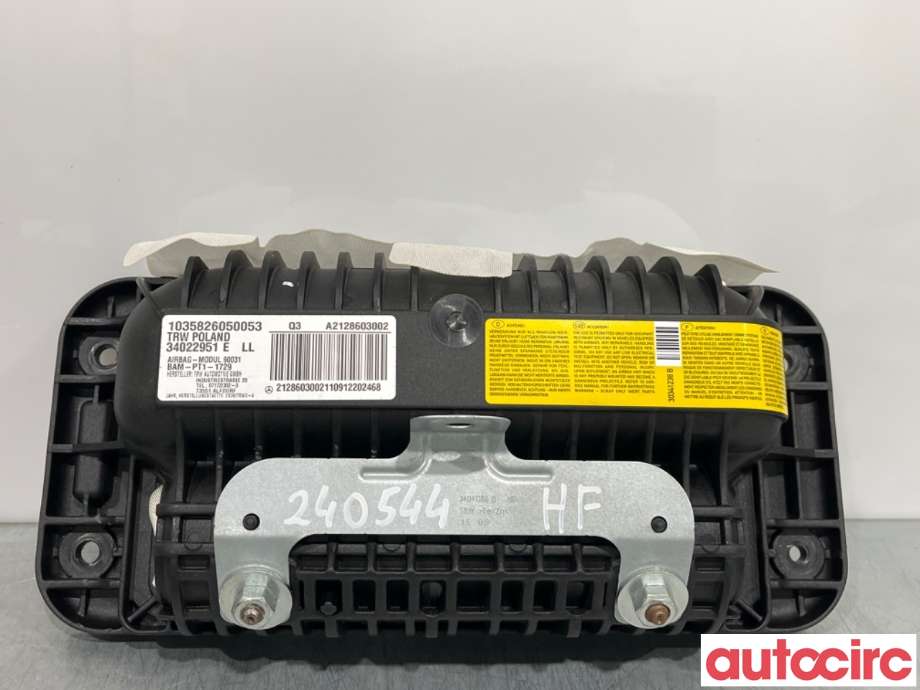 Airbag passasjer til Mercedes E-Klasse 2009-2013 (Fase 1) (W212) (W212) (MERCEDES|A2128603002|34022951E)