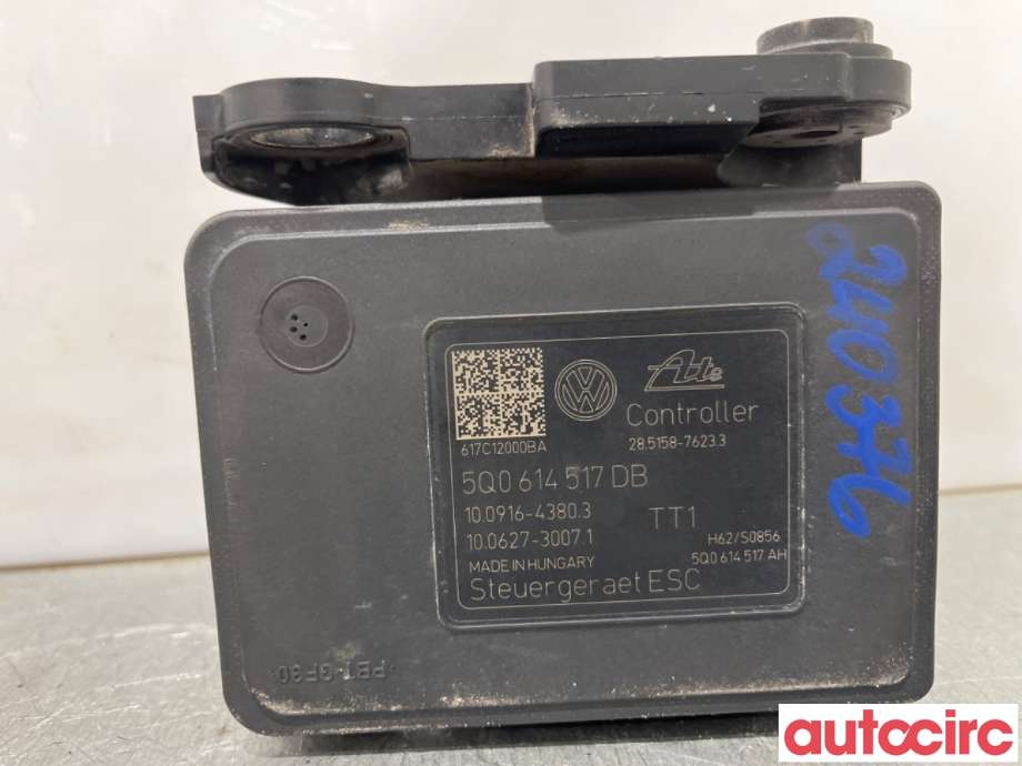 ABS sentral til VW e-Golf 2017-2020 (Fase 2)  (VOLKSWAGEN|5Q0614517DB|100916-43803)