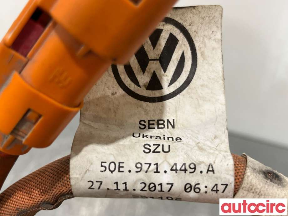 Kabel høy volt (HV) hybrid til VW e-Golf 2017-2020 (Fase 2)  (VOLKSWAGEN|5QE971449A|)