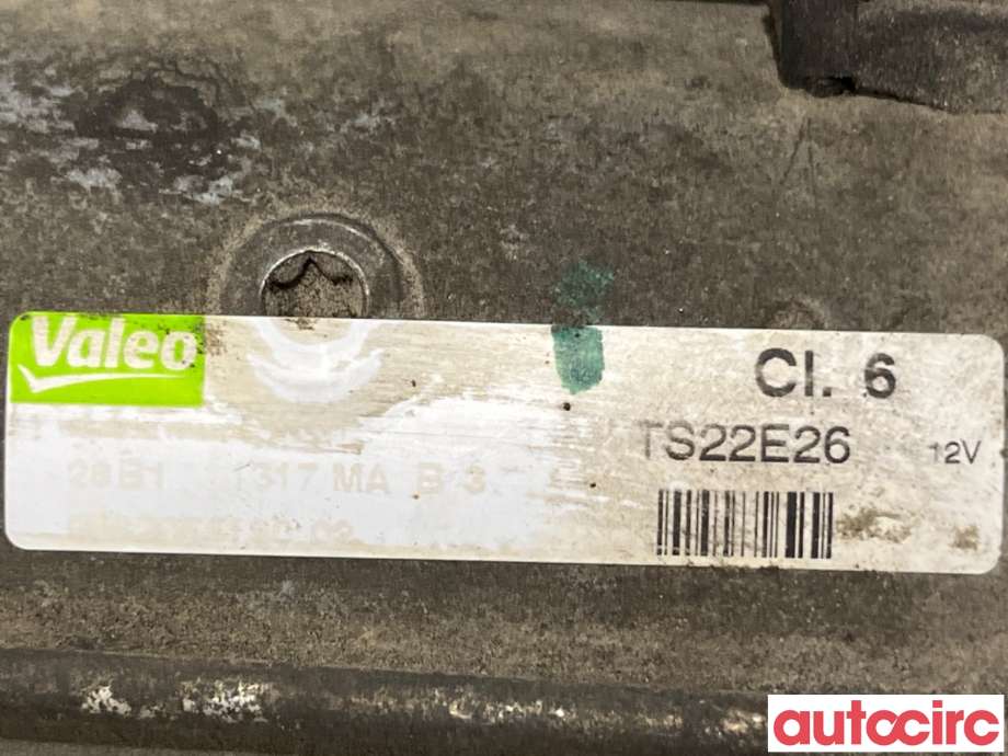 Starter diesel til Peugeot 3008 2009-2016 (Type I)  (PEUGEOT|5802CE|TS22E26|)
