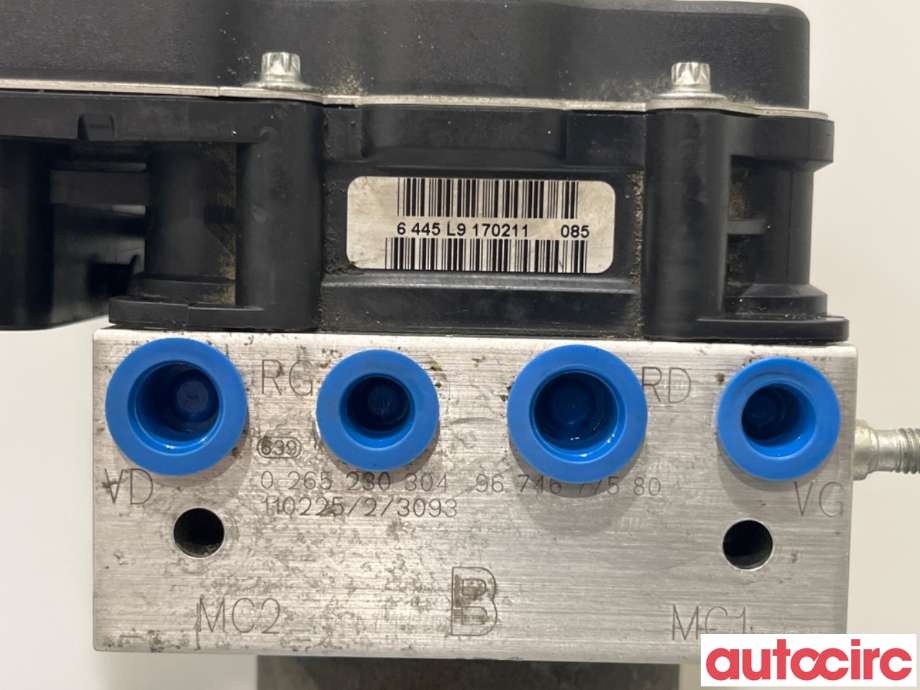 ABS sentral til Peugeot 3008 2009-2016 (Type I)  (PEUGEOT|4541VX|0265230304|1607510480)