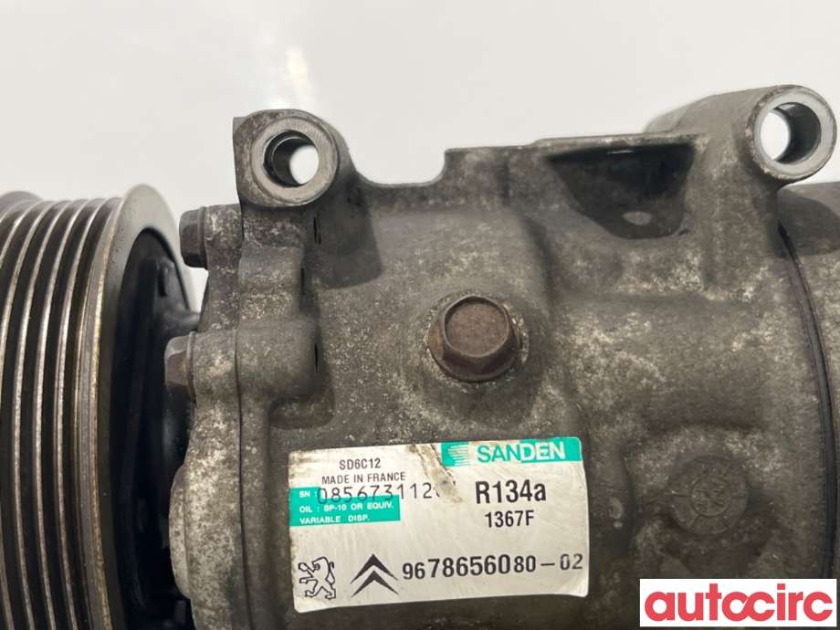 Aircondition kompressor til Peugeot 208 2012-2019 (Type I)  (PEUGEOT|1607424980|SD6C121367|1671553680)