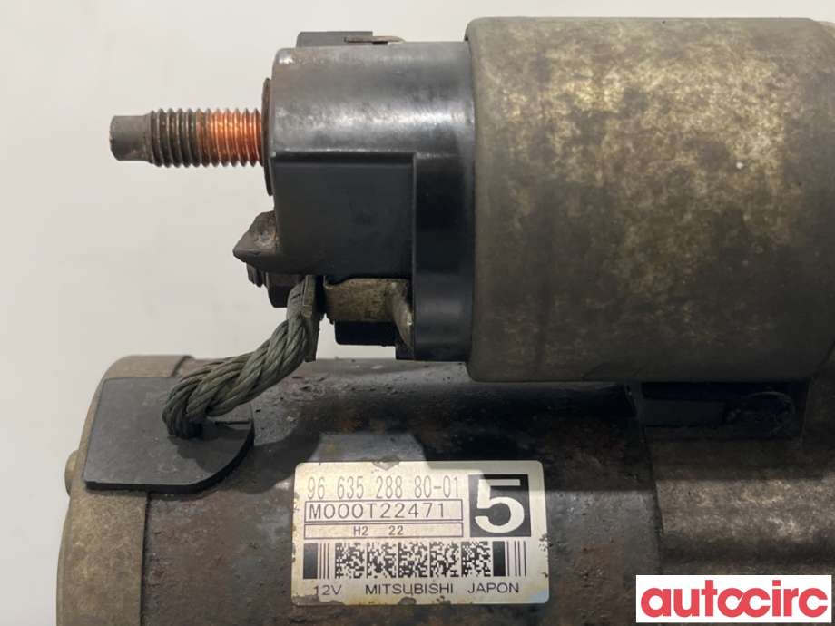 Starter diesel til Peugeot 208 2012-2019 (Type I)  (PEUGEOT|5802EG|M000T22471|9663528880)