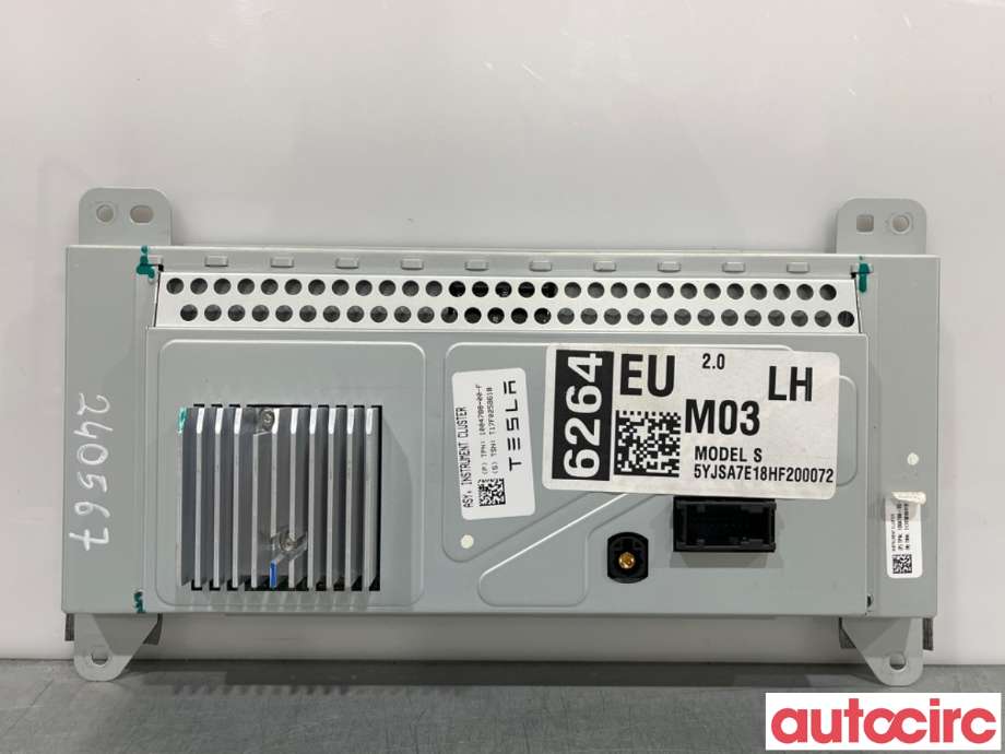 Instrumentpanel til Tesla Model S 2016-2021 (Fase 2)  (TESLA|1039357-00-H||1004788-00-F)