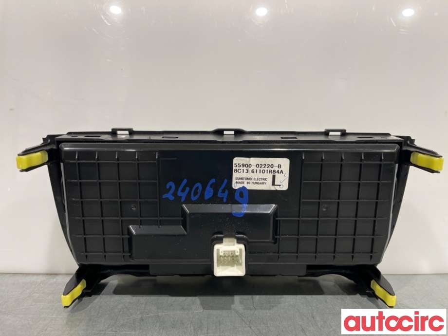 Varmeapparat betjening til Toyota Auris 2007-2010 (Type I, Fase 1)  (TOYOTA|5590002221||55900-02220)
