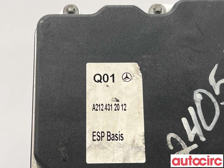 ABS sentral til Mercedes E-Klasse 2009-2013 (Fase 1) (W212) (W212) (MERCEDES|A2124312112|0265236239|A2184313312)
