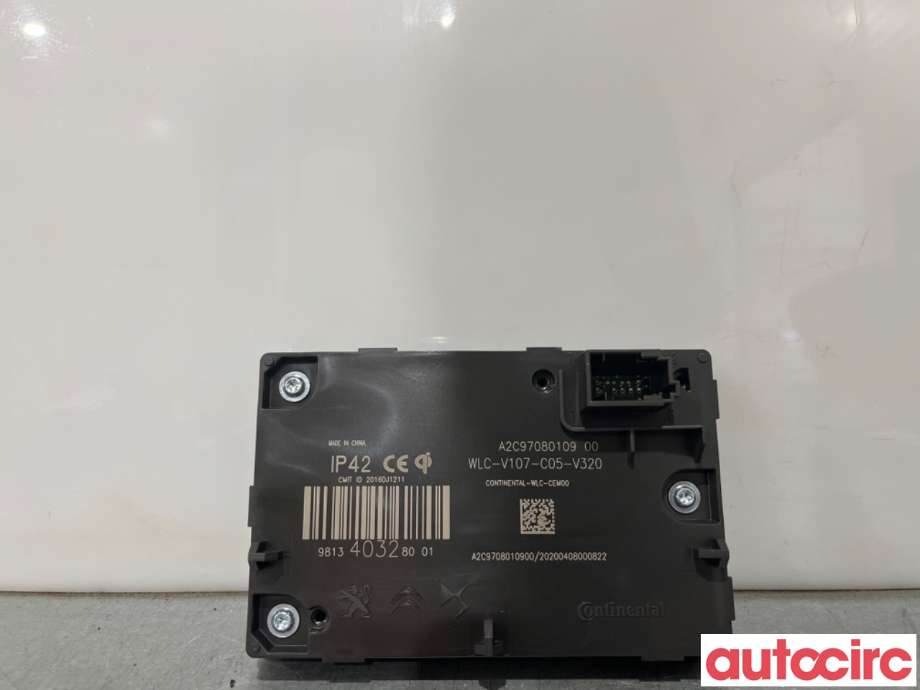 Diverse deler til Citroën C5, Aircross 2019-->>  (CITROEN|9813403280|A2C97080109)