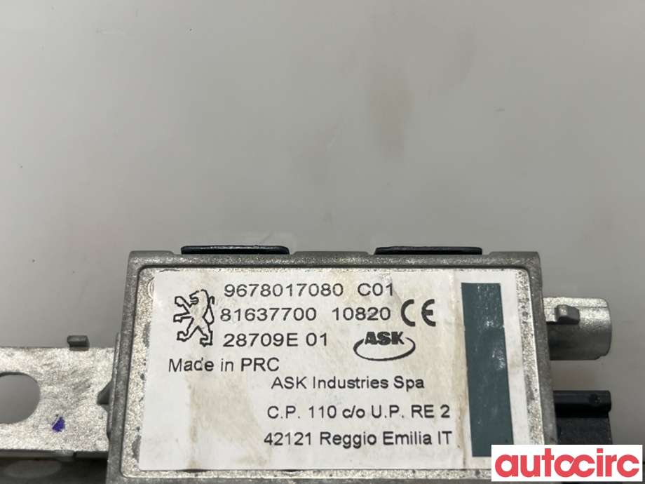 Antenne forsterker til Citroën C5, Aircross 2019-->>  (CITROEN|9678017080|81637700)
